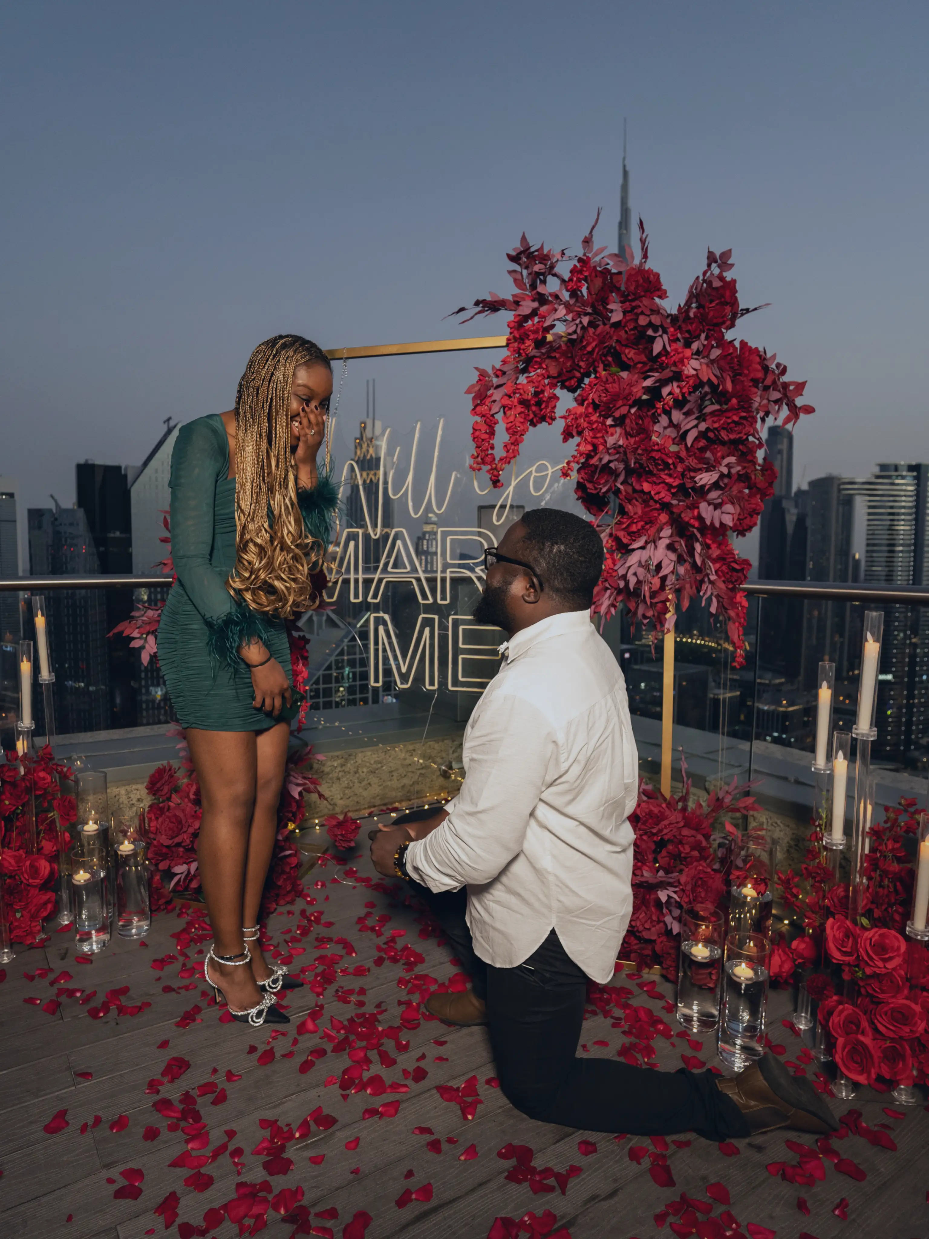 Desmond Proposing to Akyemeaa