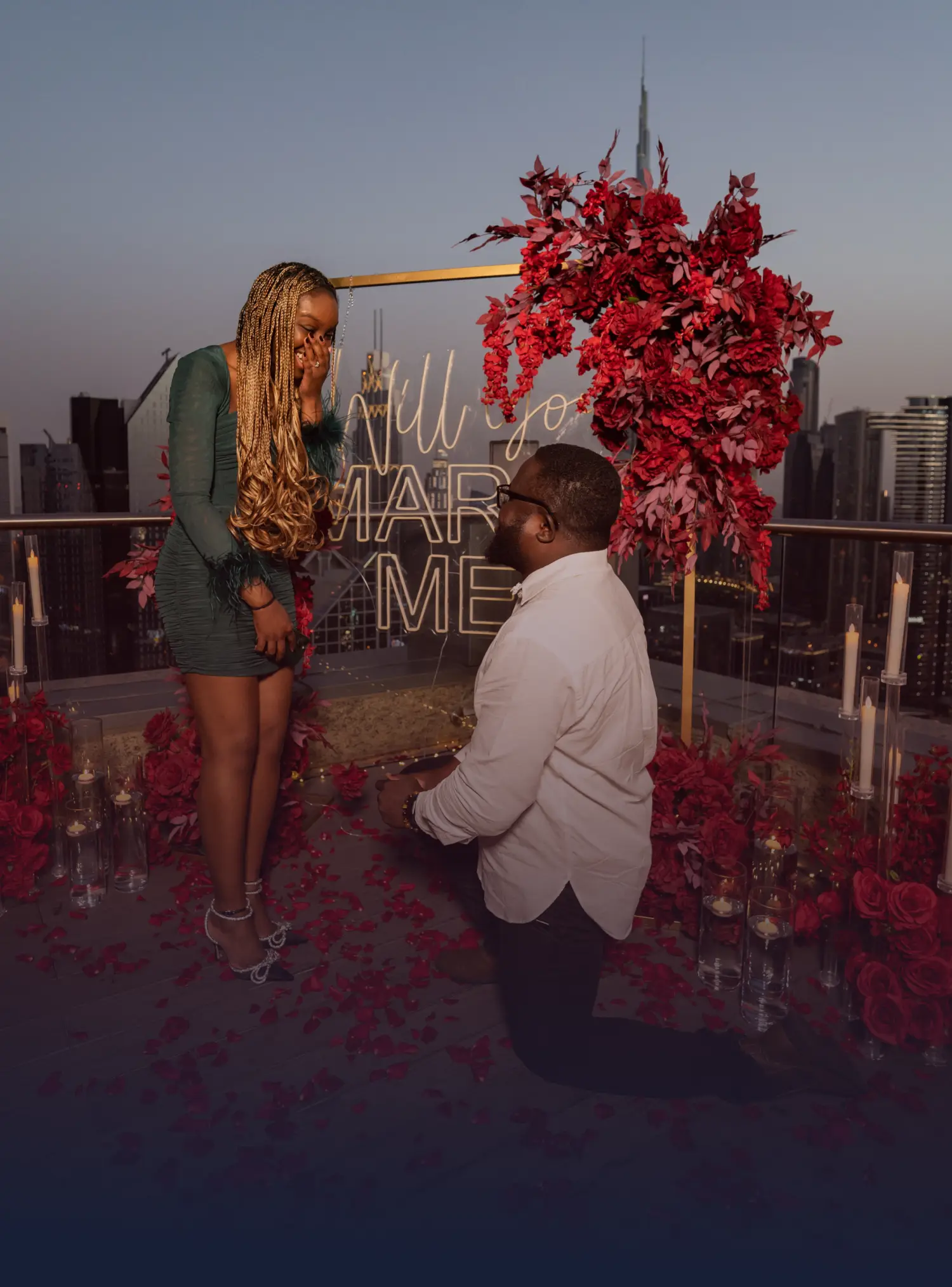 Desmond Proposing to Akyemeaa